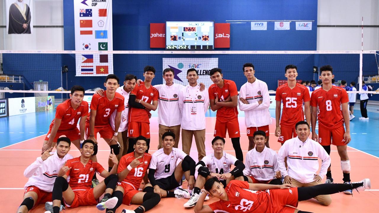 Tim Voli Putra Indonesia - AVC Challenge Cup 2024 - Bola Voli