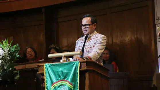HUT ke-187 GPIB Immanuel, Bima Arya Soroti Makna Teratai