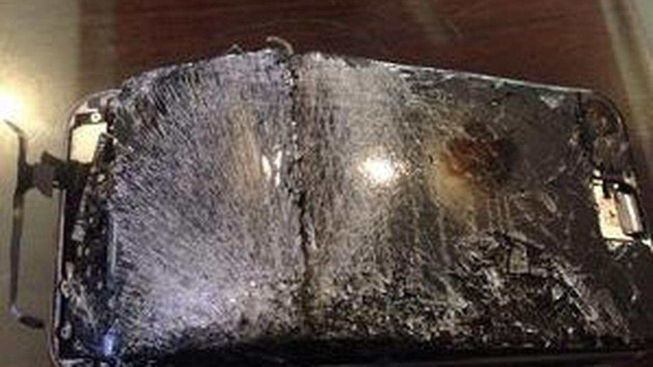 iPhone 6 milik Kishan yang meledak