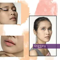 Tutorial makeup simpel. (Sumber foto: Daniel Kampua/Bintang.com, Digital Imaging: Nurman Abdul Hakim/Bintang.com).