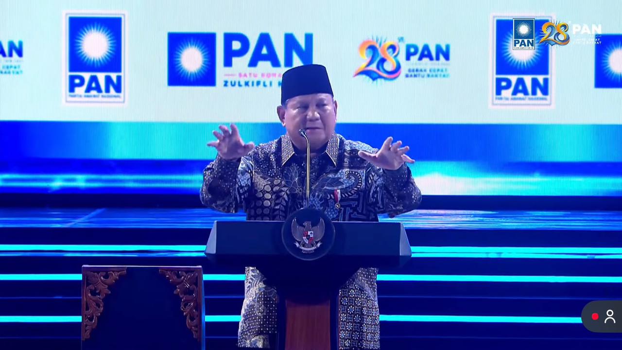 Prabowo Sampaikan Terima Kasih ke PAN: Kawan Seperjuangan