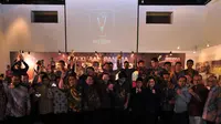 Syukuran Panitia Piala Presiden 2015 (Yoppy Renato/ Liputan6.com)