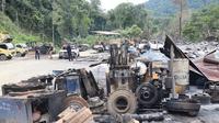penyerangan dan pembakaran di yalimo papua (Liputan6.com/istimewa)