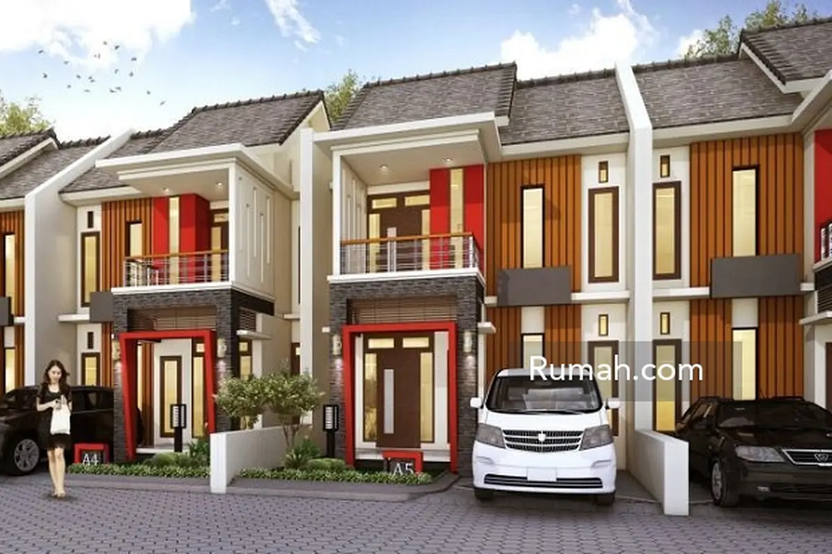 3 rumah 2 lantai