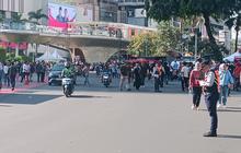 Pesta Rakyat Berakhir, Jalan Sudirman-Bundaran HI Kembali Dibuka