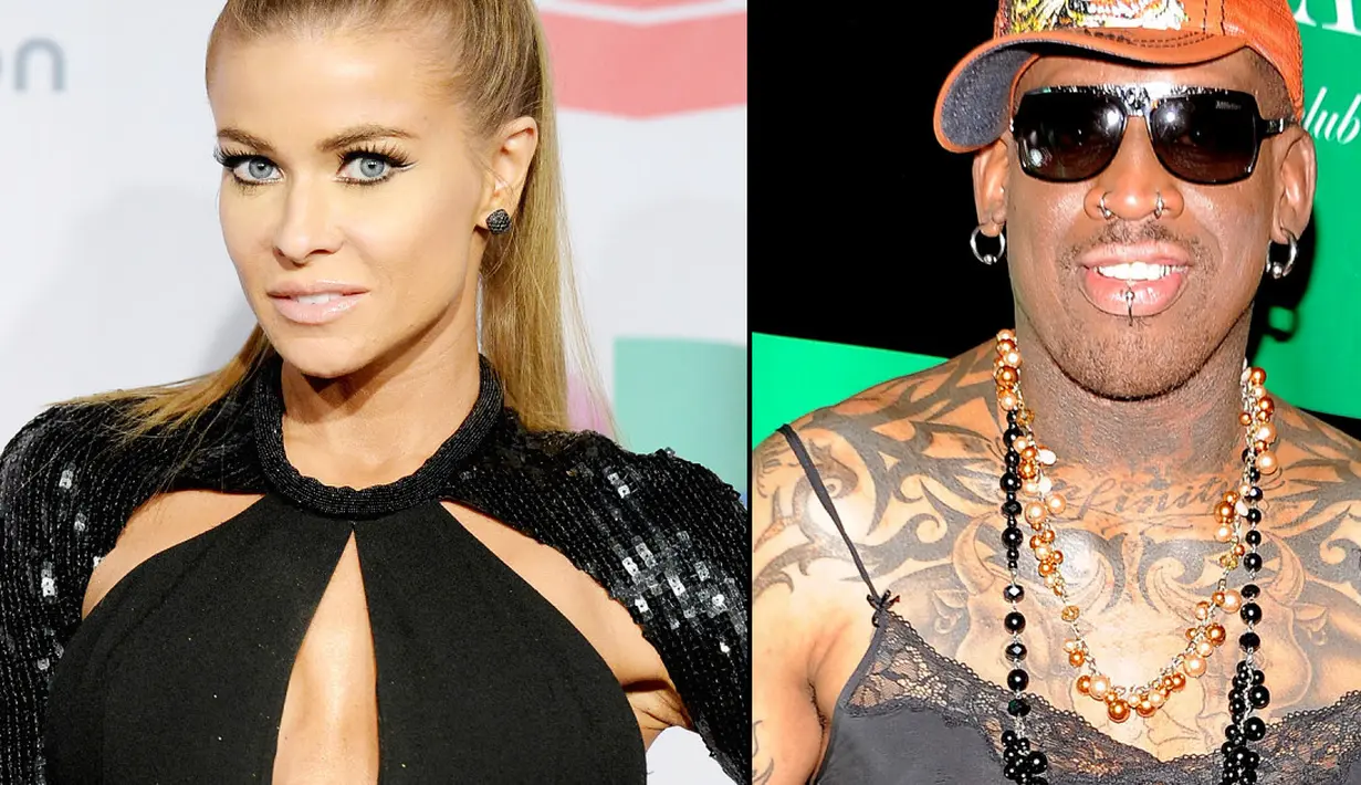 Meski tak lama, Carmen Electra pernah menikah dengan Dennis Rodman dari tahun 1998 hingga 1999. (US Weekly)