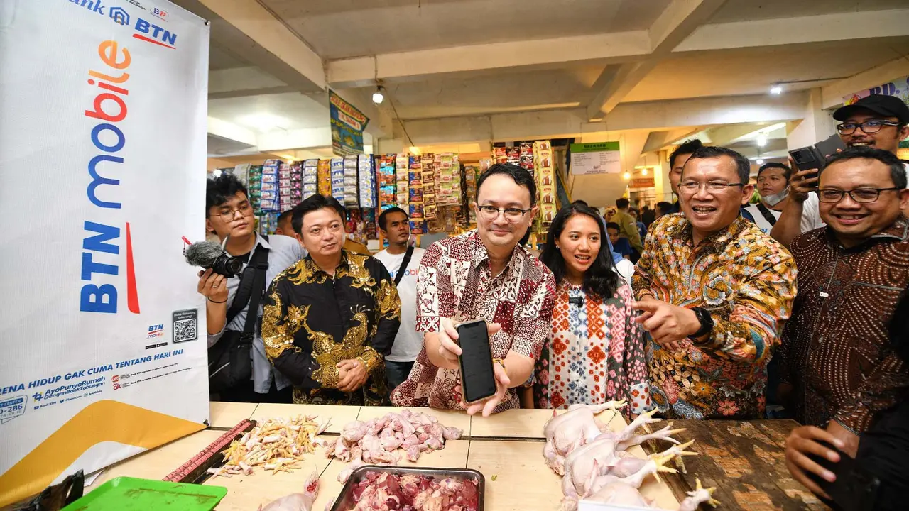 Bank BTN Dorong Implementasi Ekosistem Digital di Pasar Tradisional