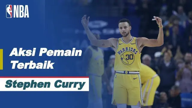 Berita Video Stephen Curry Jadi Bintang Saat Golden State Warriors Kalahkan Portland Trail Blazers di NBA