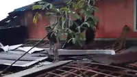 Angin Puting Beliung Terjang Desa Kotayasa Banyumas: Puluhan Rumah Rusak, 3 Roboh