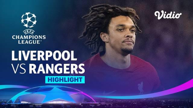 Berita video highlights pertandingan laga ketiga Grup A Liga Champions 2022/2023, antara Liverpool melawan Rangers, Rabu (5/10/22).