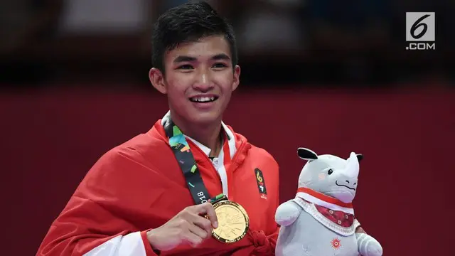 Rifki Ardiansyah Arrosyiid Sumbang Medali Emas ke-11 Asian Games 2018.