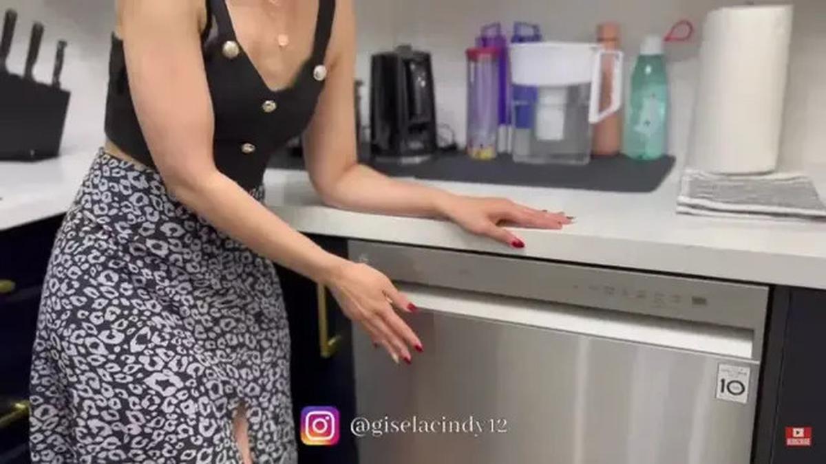 Potret Dapur Modern Gisela Cindy di Apartemennya di Kanada, Punya Model Minimalis