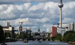 Pemandangan kota Berlin, Jerman. (AFP)