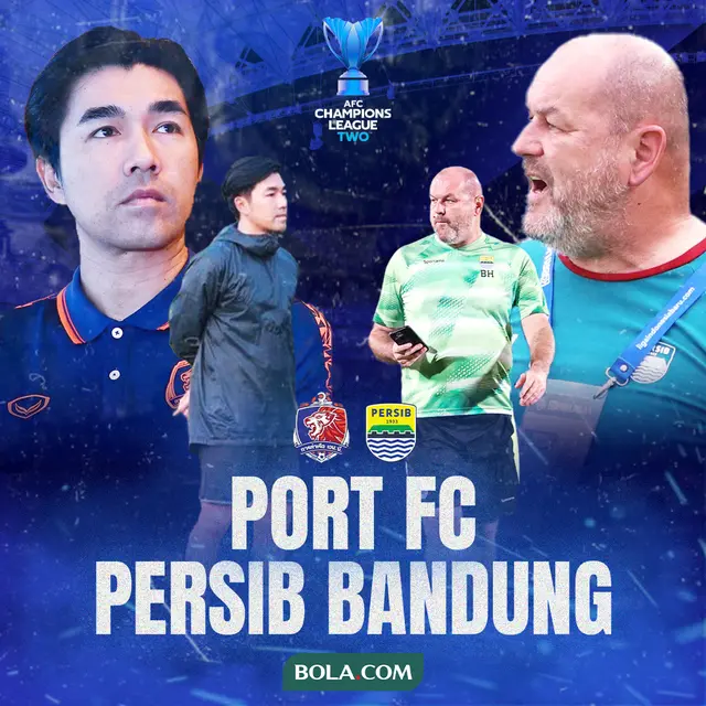 AFC Champions League Two - Port FC Vs Persib Bandung - Duel Pelatih