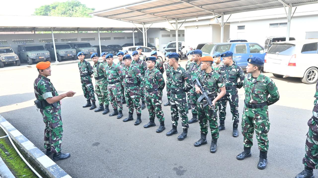 Prajurit Koopsudnas Gelar Patroli Pengamanan Jaga Situasi Nataru Tetap Kondusif