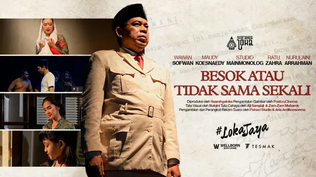 Pentas seni teatrikal tentang Putra Sang Fajar yang bertajuk “Bung Karno Series: Besok Atau Tidak Sama Sekali”