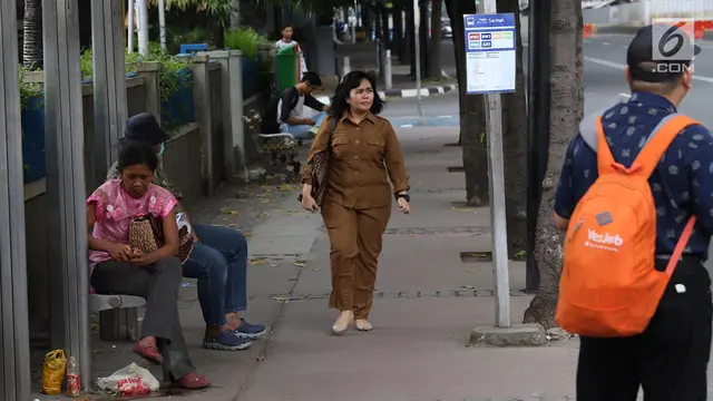 Pemprov DKI Akan Tata Trotoar Sudirman