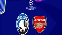 Liga Champions - Atalanta Vs Arsenal (Bola.com/ Geaby Fadhilatu Sholikha)