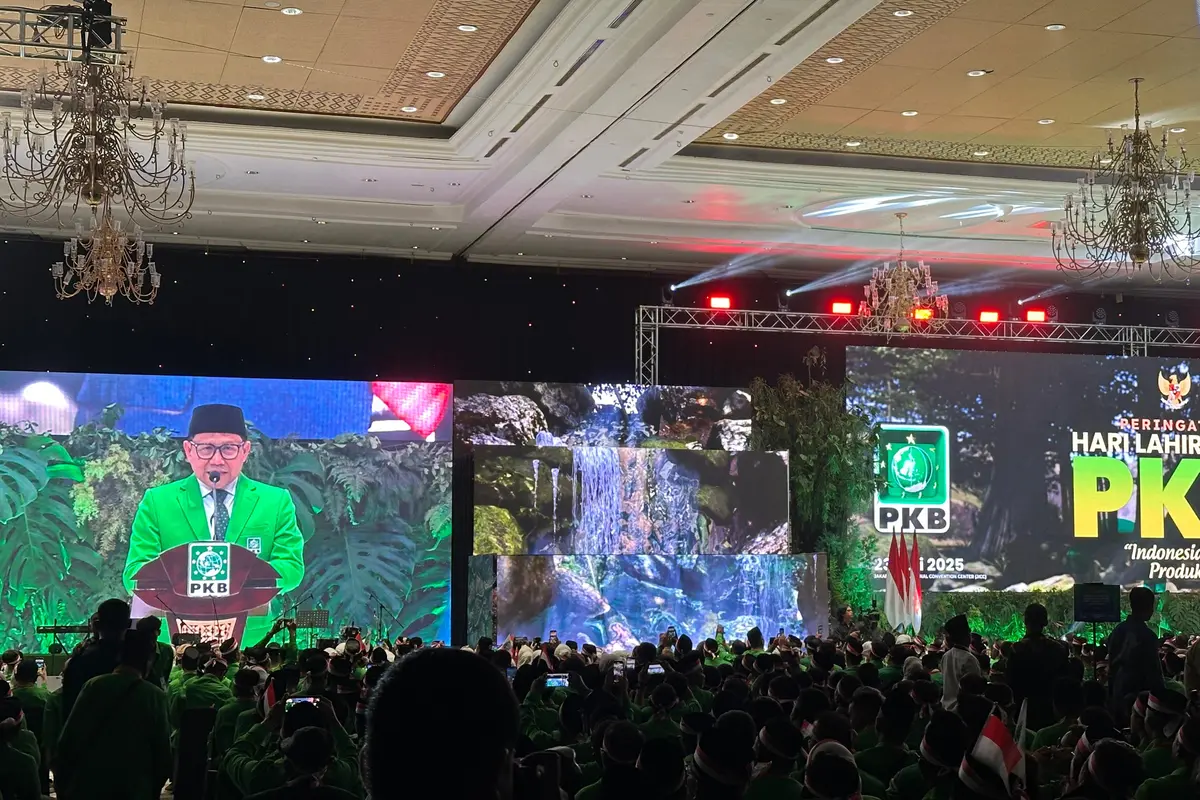 Cak Imin Pidato di Harlah ke-27 PKB