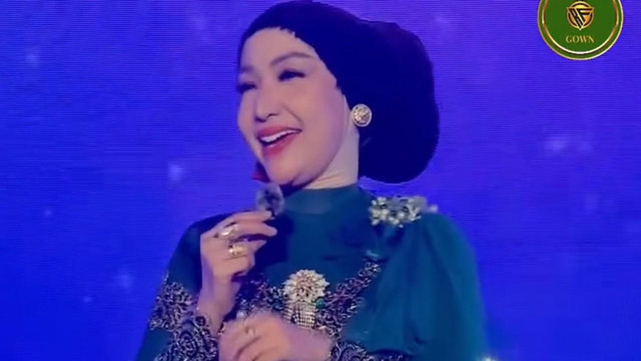 Penampilan Memukau Fitria Berbalut Kebaya Hijau Menyala Hadiri Grand Final Miss Nusantara 2024, Curi Atensi