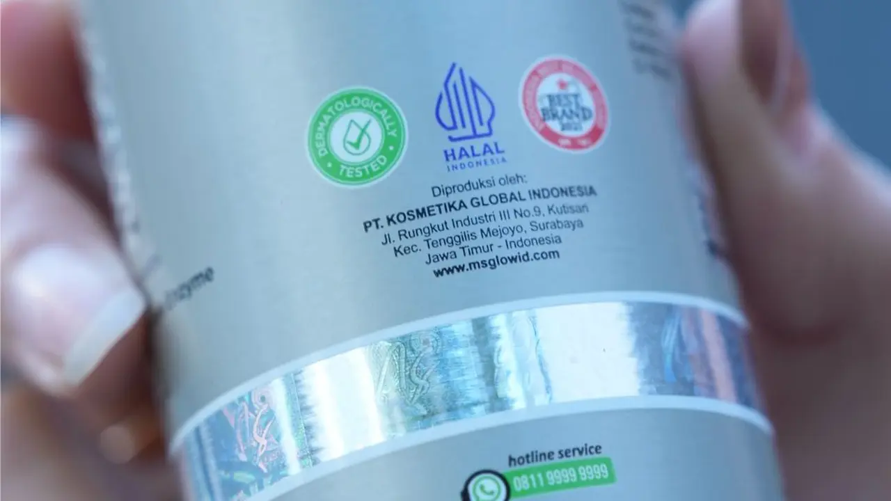 Ilustrasi produk kecantikan dengan sertifikasi halal. (Foto: Dok. Istimewa)