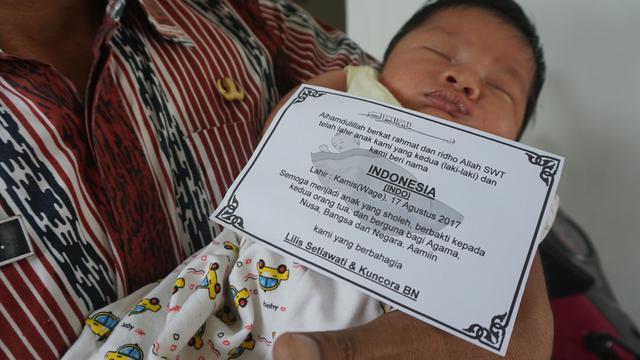 Kisah Kelahiran Bayi Bernama Indonesia Yang Lahir 17 Agustus 2017