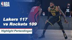 Berita Video Highlights NBA, LA Lakers Kalahkan Houston Rockets 117-109