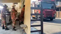 Viral Wanita Panggil Damkar Saat Tak Bisa Masuk Rumah (Sumber: Tiktok amiraroseli_  via World of Buzz)
