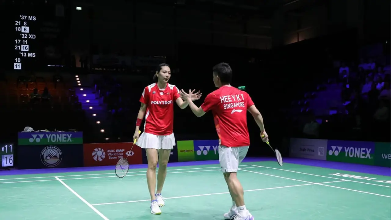 Gloria Emanuelle Widjaja/Hee Yong Kai Terry - German Open 2026 - Bulu Tangkis