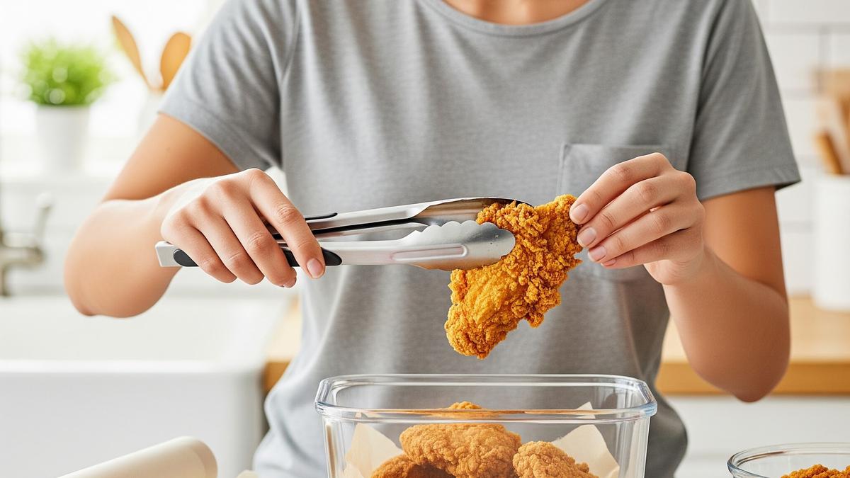 5 Cara Menyimpan Ayam Goreng agar Tidak Tengik dan Aman Dimakan Lagi