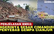 VIDEO: Mengenal Sesar Cimandiri, Diungkap BMKG Penyebab Gempa Darat di Cianjur