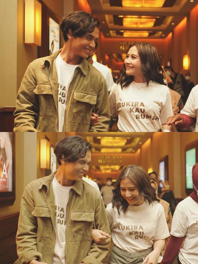 Prilly Latuconsina di gala premiere film Kukira Kau Rumah (Foto: Instagram/@prillylatuconsina96)