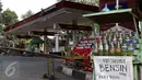 Sebanyak 35 Stasiun Pengisian Bahan Bakar Umum (SPBU) di Jakarta, tutup, Senin (12/10/2015). Tutupnya SPBU tersebut berkaitan dengan menurunnya pelanggan. (Liputan6.com/Yoppy Renato)