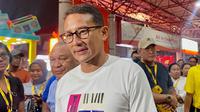 Sandiaga Uno hadir di hari kedua Java Jazz Festival di Jakarta International Expo Kemayoran, Sabtu, 3 Juni 2023. (Dok. Liputan6.com/Dyra Daniera)