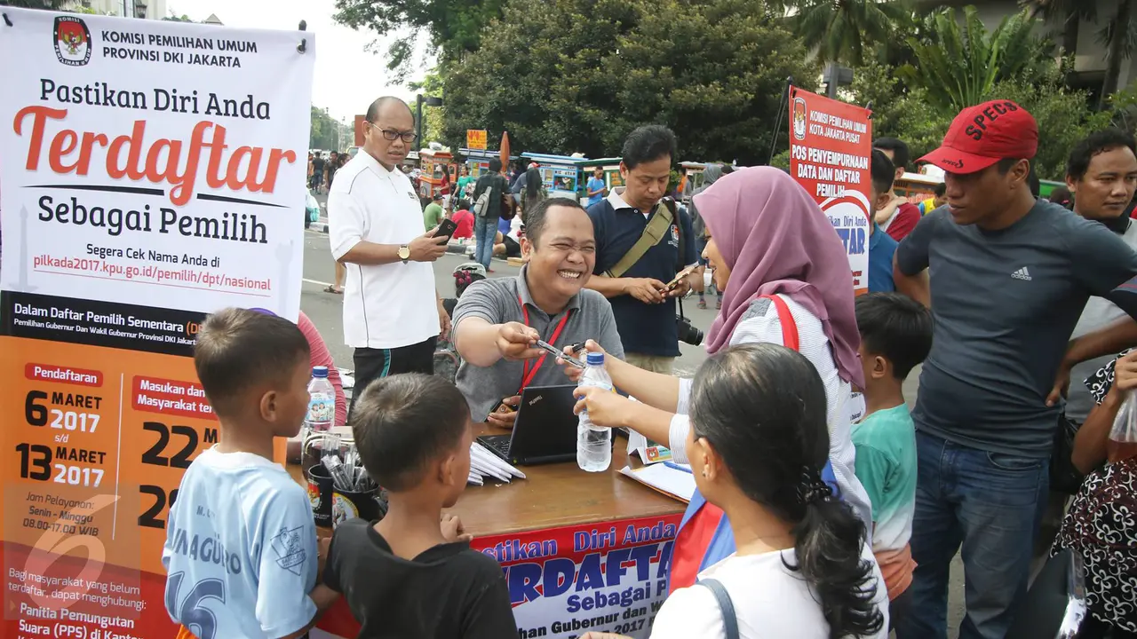 Posko Penyempurnaan DPT Pilkada DKI