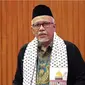 Ketua Majelis Pertimbangan Anggota Bulan Sabit Merah Indonesia (BSMI), Prof Basuki Supartono, menegaskan bahwa bangsa Palestina bukanlah bangsa yang memiliki budaya 'tangan di bawah'. (Dok BSMI)