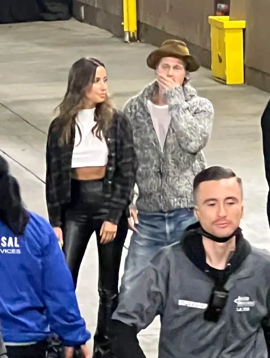 Momen kencan Brad Pitt dan kekasihnya Ines De Ramon. [Foto: TPG Images]