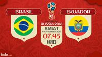 Kualifikasi Piala Dunia 2018 Brasil Vs Ekuador (Bola.com/Adreanus Titus)