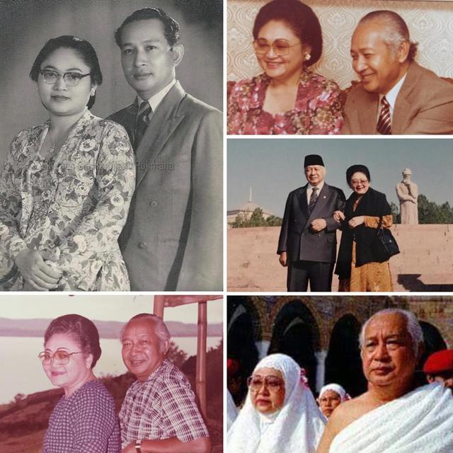 Tien Soeharto dan Soeharto