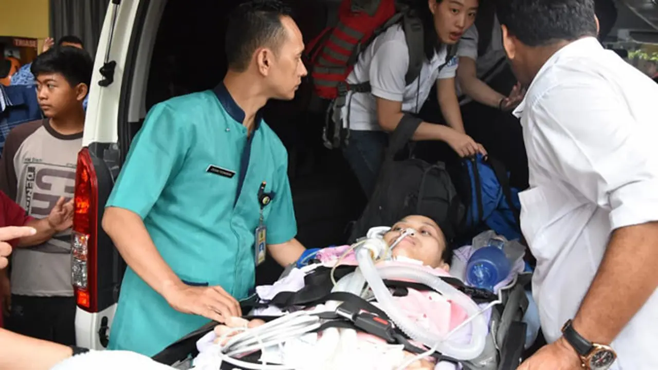 Tiba di Tanah Air Shinta Danuar Dirawat di RS Polri
