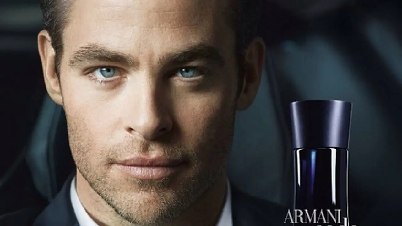 Chris Pine Armani Code