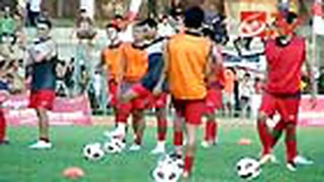 Pemain Timnas Batal Latihan di Pantai