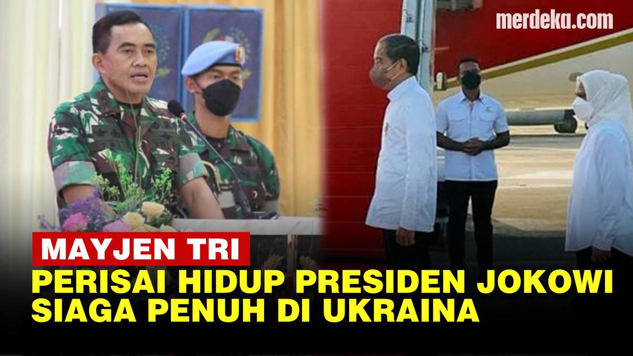 VIDEO: Profil Komandan Paspampres, Jenderal Darah Kopassus Penjaga Jokowi di Ukraina