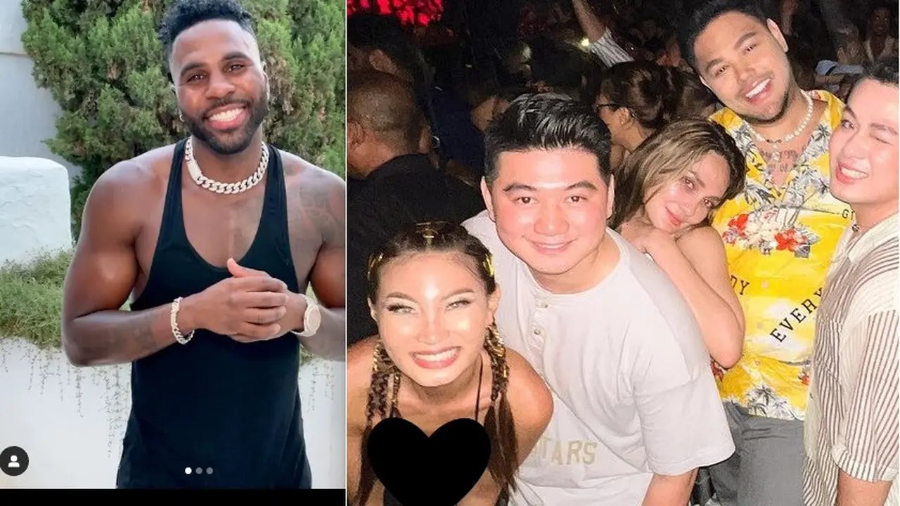 Luna Maya, Patricia Gouw dkk party bareng Jason Derulo di Bali (Foto: Instagram @jasonderulo @patriciagouw)
