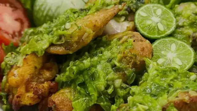 Ayam Penyet Cabe Ijo