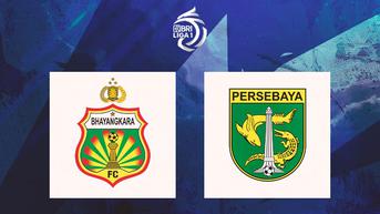 Sedang Tanding, Link Live Streaming Bhayangkara FC vs Persebaya Surabaya di Indosiar dan Vidio
