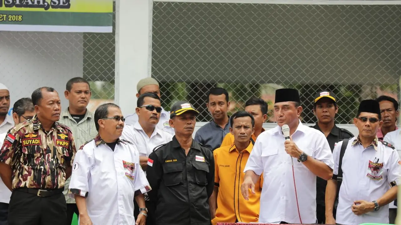 Calon Gubenur Sumatera Utara Edy Rahmayadi