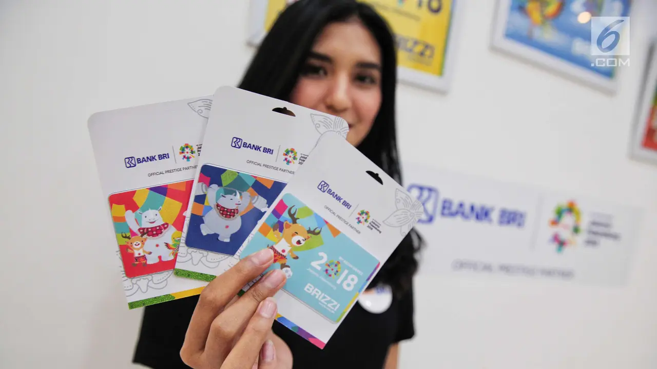 Meriahkan Asian Games 2018, BRI Luncurkan Kartu Brizzi Edisi Khusus