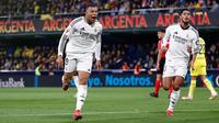 Kylian Mbappe dan Jude Bellingham dalam pertandingan Villarreal vs Real Madrid di El Madrigal, Minggu dini hari WIB (16-3-2025). (Bola.com/X @realmadriden)