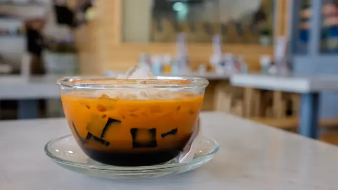 resep es teh solo cincau